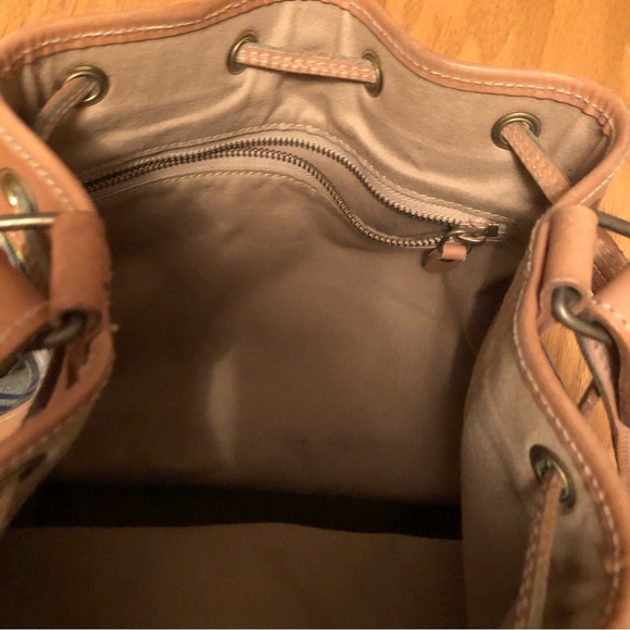 Ralph Lauren polo blackwatch plaid bucket bag - Picture 11 of 16